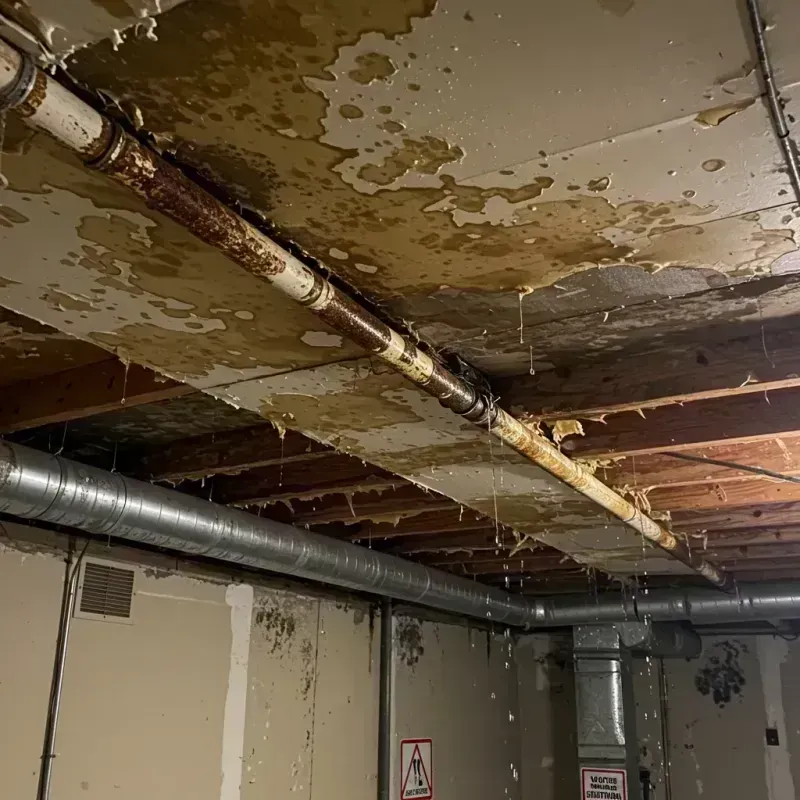 Ceiling Water Damage Repair in Bismarck, MO