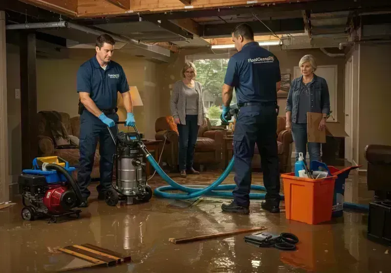 Basement Water Extraction and Removal Techniques process in Bismarck, MO